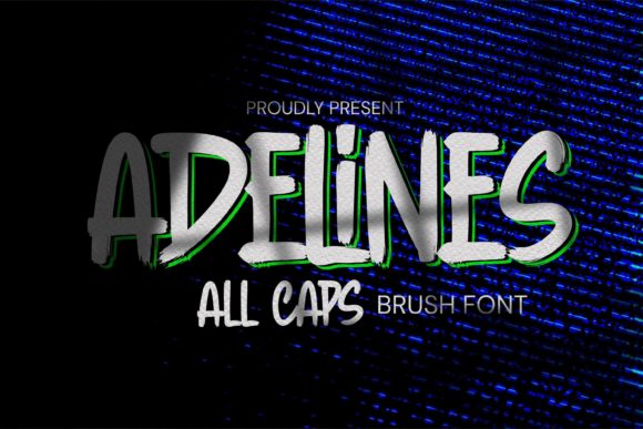 Adelines: A Bold Street Styled Display Font