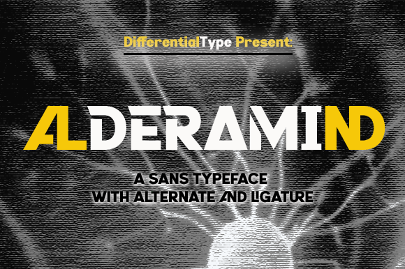 Alderamind Font: A Bold Statement Typeface