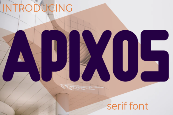 Apixos: The Minimalist Futuristic Font for Bold Branding