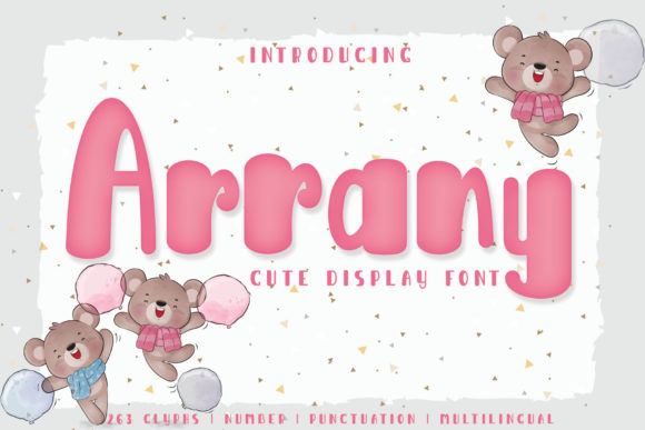 Arrany: A Playful Display Font for Scroll-Stopping Marketing