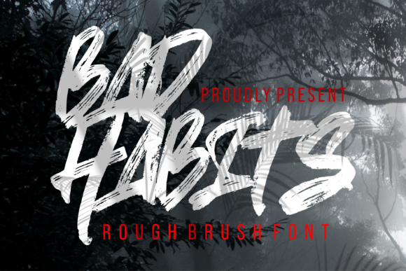Bad Habits: A Display Font for Editorial Identity