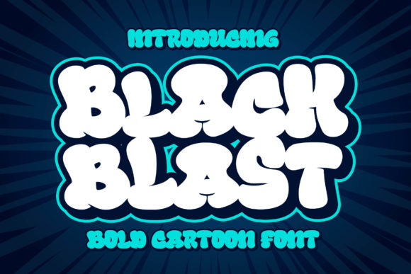 Black Blast: A Bold Display Font for Unforgettable Marketing