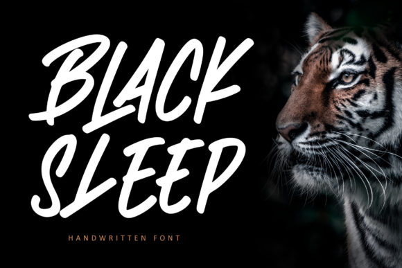 Black Sleep: The Casual Street Font for Bold Branding