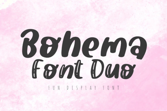 Bohema: A Bold Display Font for Editorial Impact