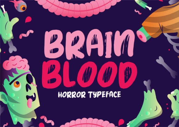 Bringing a Spooky Edge to Branding with the Blood Brain Font