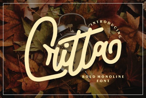Critta: The Vintage Display Font for Modern Marketing