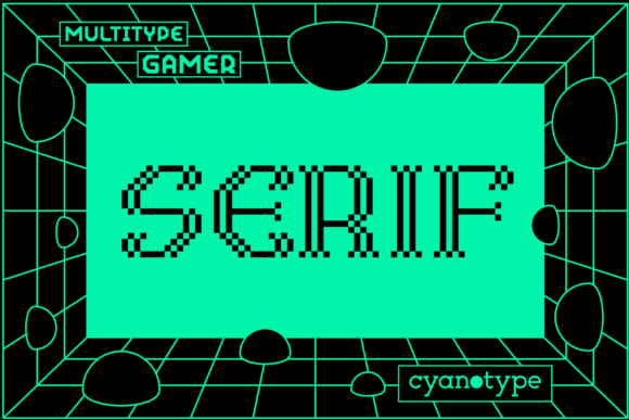 Gamer Serif: A Pixelated Font for Editorial Impact