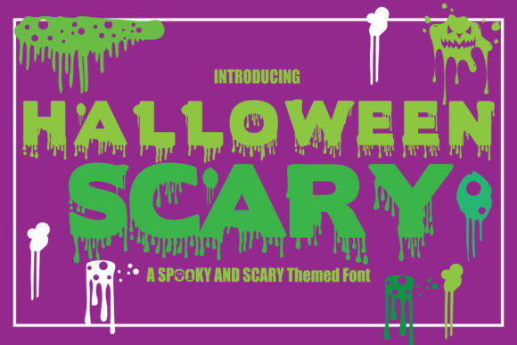 Halloween Scary Font: A Designer's Test for Spooky Branding