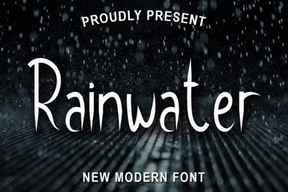 How the Rainwater Display Font Elevates Business Branding