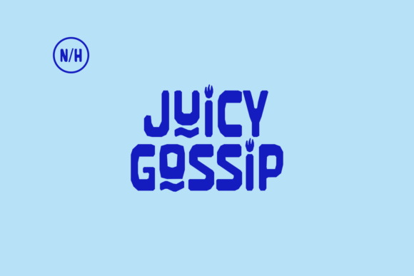 Juicy Gossip Font for Bold Branding