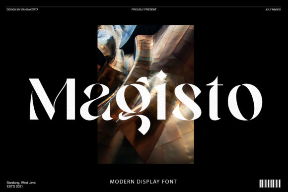 Magisto: An Editorial Designer’s Favorite Display Font