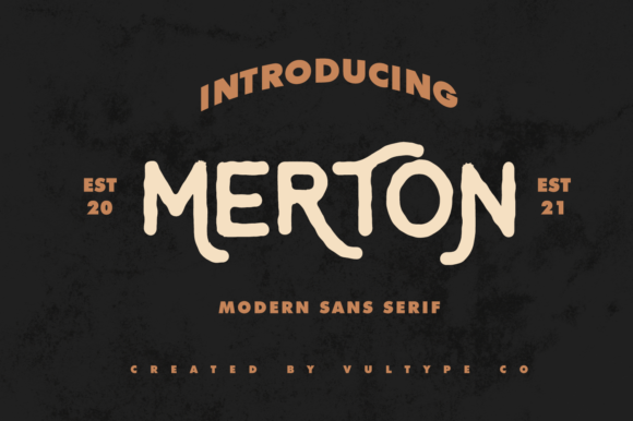 Merton Font: The Vintage, Assertive Display Typeface for Your Business Branding