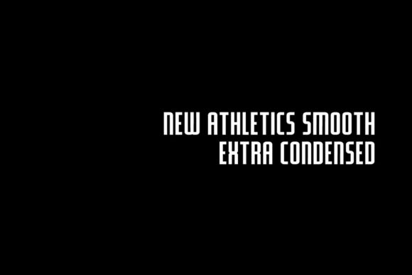 New Athletics Smooth: A Bold Display Font for Branding