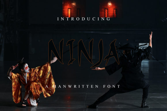 Ninja: A Graffiti-Style Display Font for Crafters and Creators