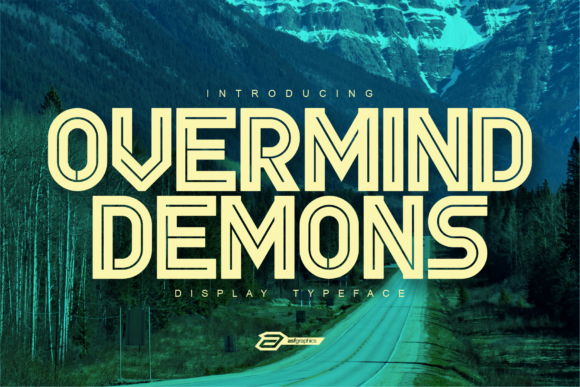 Overmind Demons: The Sporty Font for High-Impact Campaign Graphics