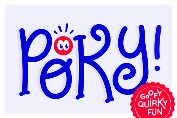 Poky Tall: A Curly Display Font for Modern Marketing