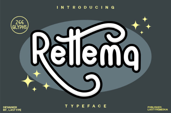 Rettema: A Cute and Quirky Display Font for Maker Projects