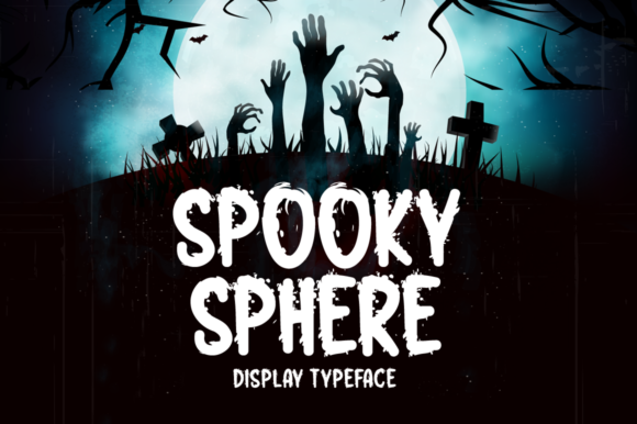 Spooky Sphere: A Hauntingly Elegant Display Font for Designers