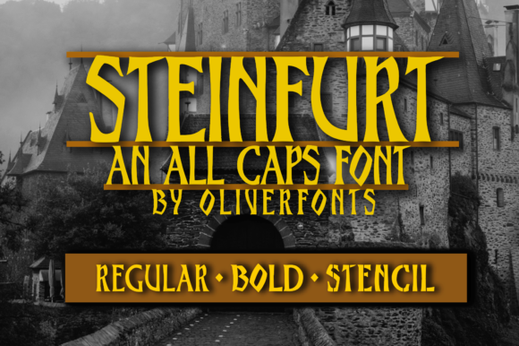 Steinfurt Display Font: Your Campaign's Bold Visual Anchor