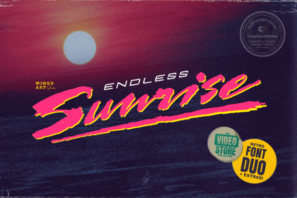 The Endless Sunrise Font for Consistent Brand Design