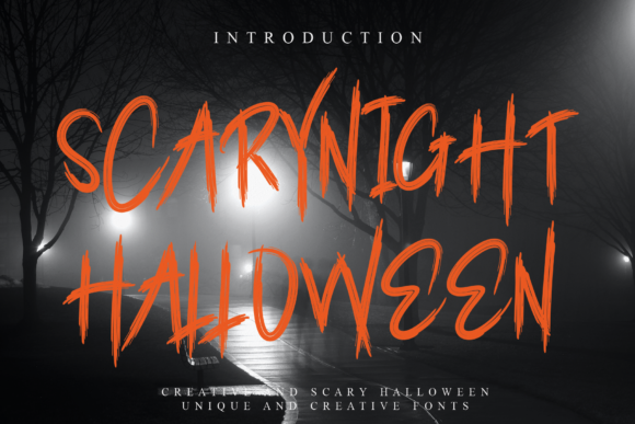 The Scarynight Halloween Font for Your Brand