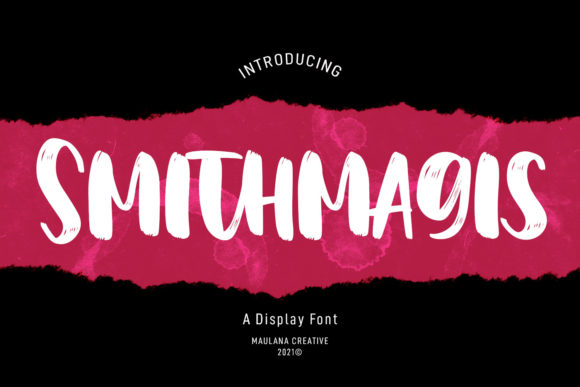 The Smithmagis Font: A Maker's Tool for Bold, Artistic Labels