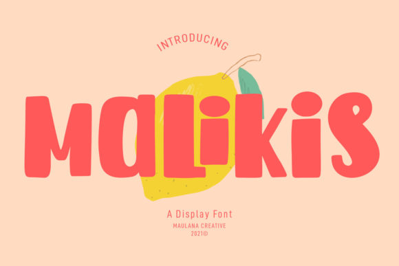 Using Malikis Font for Bold Website Headlines