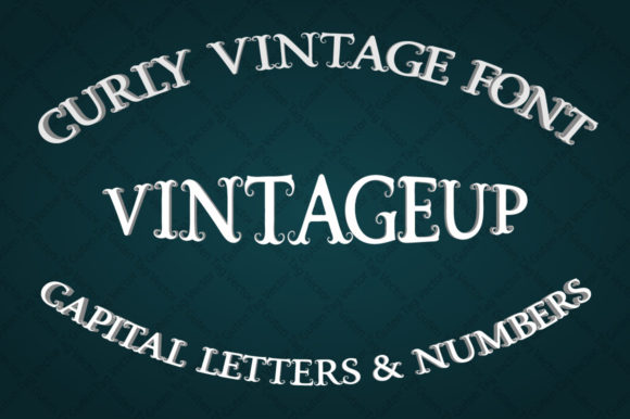 Vintageup Font: An Elegant Baroque Style for Branding Projects